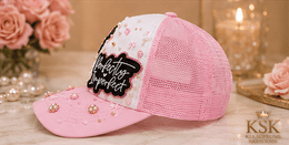 Perfect™ Rhinestone Trucker Hat – Kia Supreme Kreations product image 9