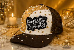 Perfect™ Rhinestone Trucker Hat – Kia Supreme Kreations product image 2