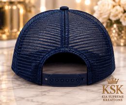 Queen™ Rhinestone Trucker Hat – Kia Supreme Kreations product image 4