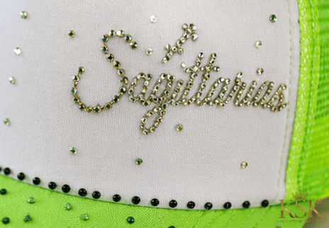 Sagittarius™ Zodiac Rhinestone Trucker Hat – Kia Supreme Kreations product image 5