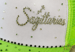 Sagittarius™ Zodiac Rhinestone Trucker Hat – Kia Supreme Kreations product image 5