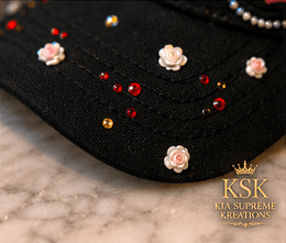 Sounds Like™ Rhinestone Trucker Hat – Kia Supreme Kreations product image 5