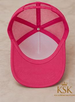 Taurus™ Zodiac Rhinestone Trucker Hat – Kia Supreme Kreations product image 5