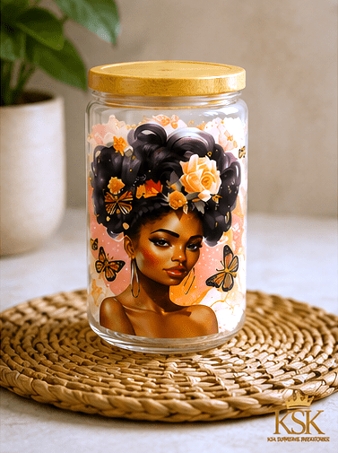 Woman With Flowers™ Ceramic Mug – Kia Supreme Kreations product image 4