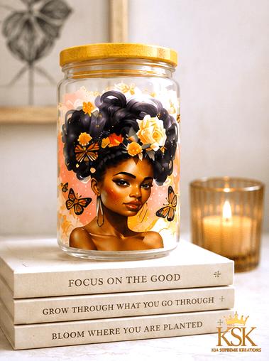 Woman With Flowers™ Ceramic Mug – Kia Supreme Kreations product image 5