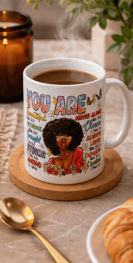 You Are™ Affirmation Ceramic Mug – Kia Supreme Kreations product image 4
