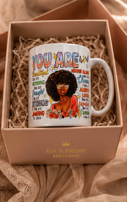 You Are™ Affirmation Ceramic Mug – Kia Supreme Kreations product image 8