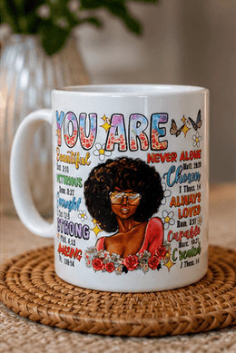 You Are™ Affirmation Ceramic Mug – Kia Supreme Kreations product image 3